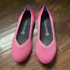Rothy's Pink Flats 8